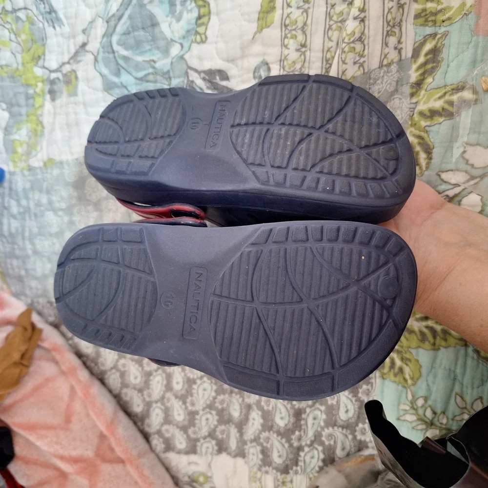 Nautica Blue Water Shoes Breathable Slip-On Design